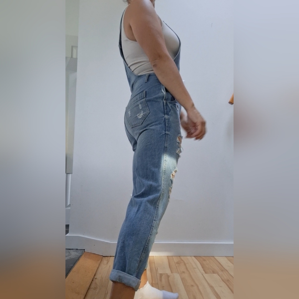 Ripped Overalls - Picture 3 of 7